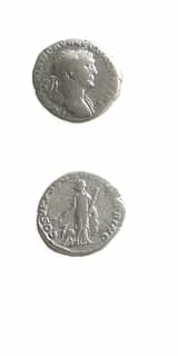 Silver Denarius of Emperor Trajan