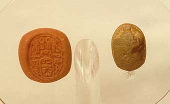 New Kingdom Steatite Scarab