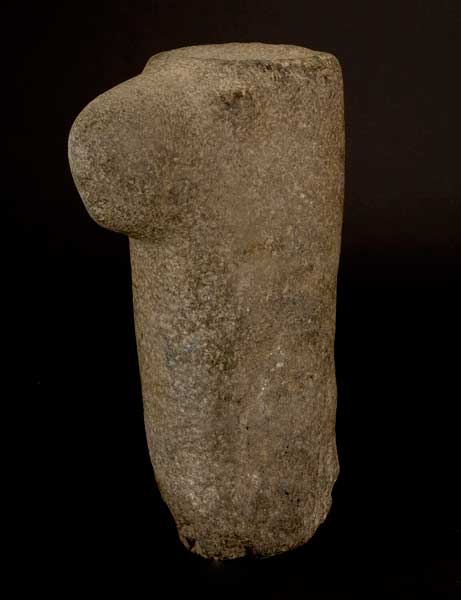 Golan Basalt Altar in the Form of a Bird-Headed Deity