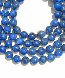 Lapis Lazuli Bead Necklace