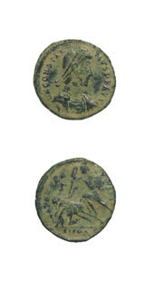 Bronze Centenionalis of Emperor Constantius II