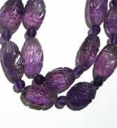 Amethyst Bead Necklace