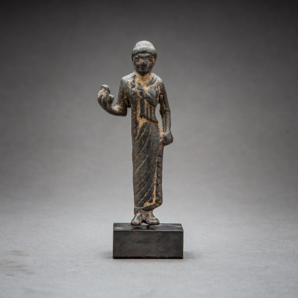 Bronze Sculpture of a Priestess