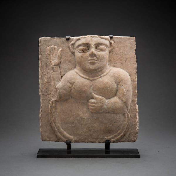 Sabean Stone Stela Depicting a Woman