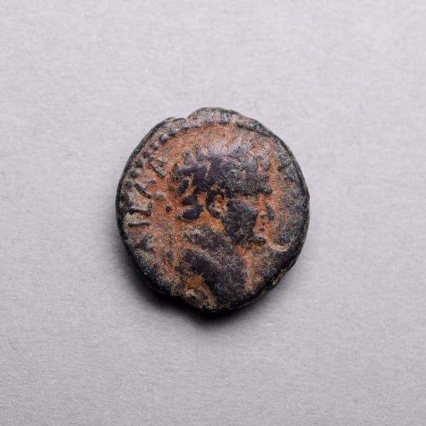Judaea Capta Bronze Coin of Emperor Titus
