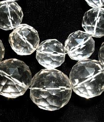 Rock Crystal Bead Necklace