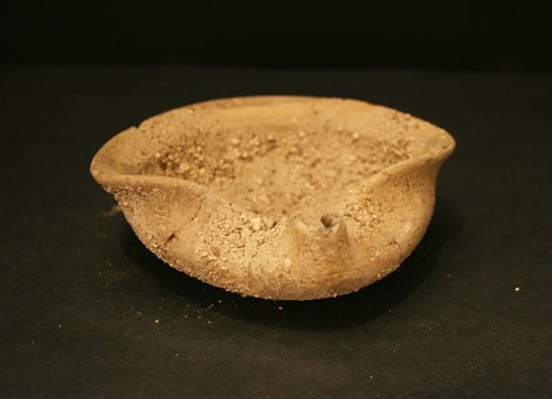 Early Israelite Terracotta Oil Lamp