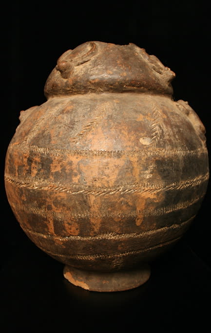 Burkina Faso Terracotta Storage Jar