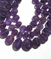 Amethyst Bead Necklace
