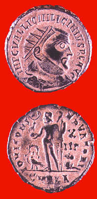 Bronze Coin of Emperor Licinius