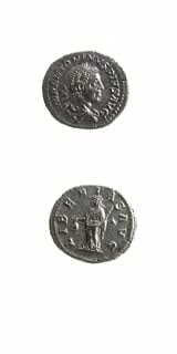 Silver Denarius of Emperor Elagabalus