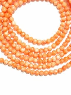 Coral Bead Necklace