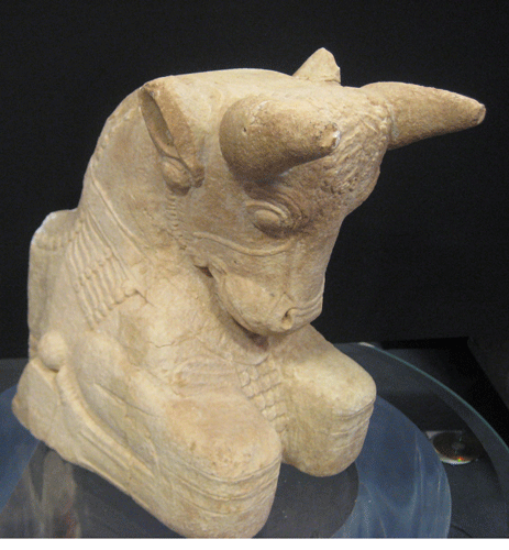 Achaemenid Stone Capital in the Form of a Bull