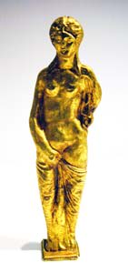 Roman Gold Sculpture of Venus