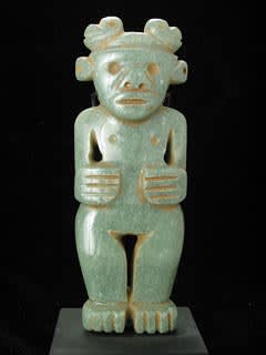 Atlantic Watershed Jade Figure Pendant
