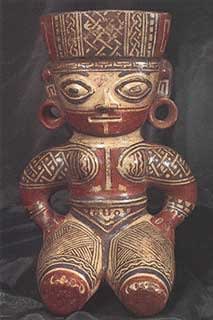 Polychrome Effigy Sculpture