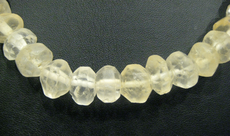 Rock Crystal Bead Necklace