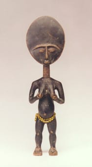 Asante Wooden Akua'ba Doll