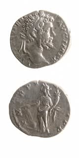 Silver Denarius of Emperor Septimius Severus