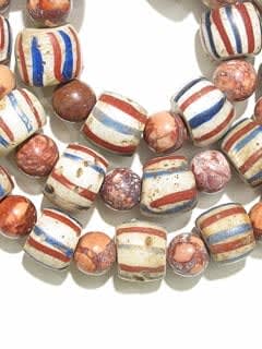 Venetian Glass Trading Bead And Jasper Beads