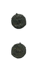 Bronze Centenionalis of Emperor Constantius II