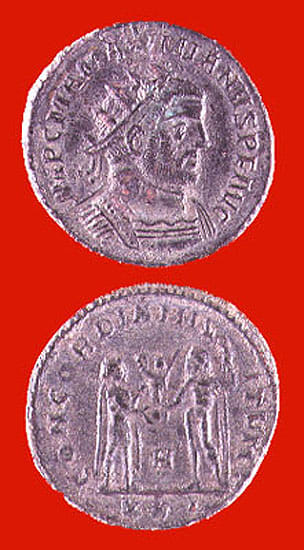 Bronze Antoninianus of Emperor Maximianus