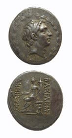 Seleucid Silver Tetradrachm of King Demetrios I