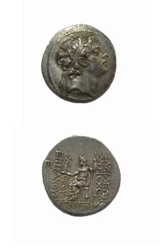 Seleucid Silver Tetradrachm of King Antiochus IV Epiphanes
