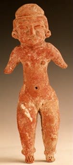 Olmecoid Sculpture of a Standing Man