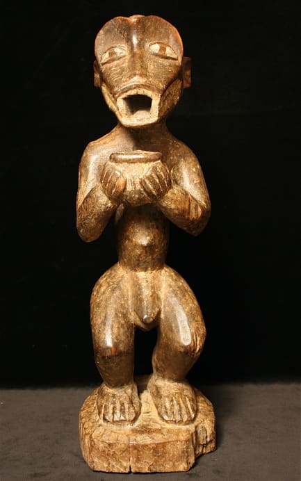 Baule Mbra Monkey Sculpture