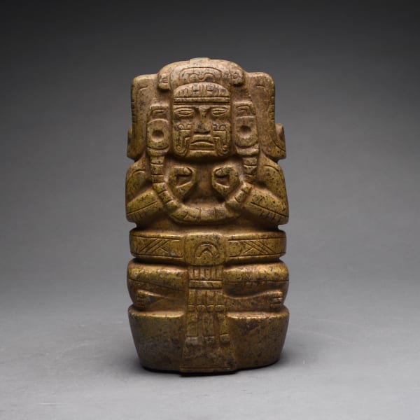 Mayan Green Stone Figure