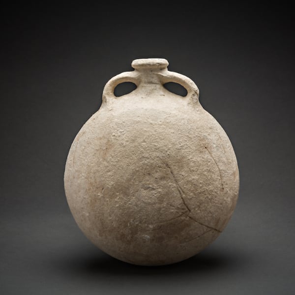 Large Ceramic Pilgrim Flask