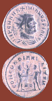 Bronze Radiate of Emperor Maximianus