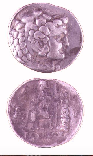 Silver Tetradrachm of King Seleukos I