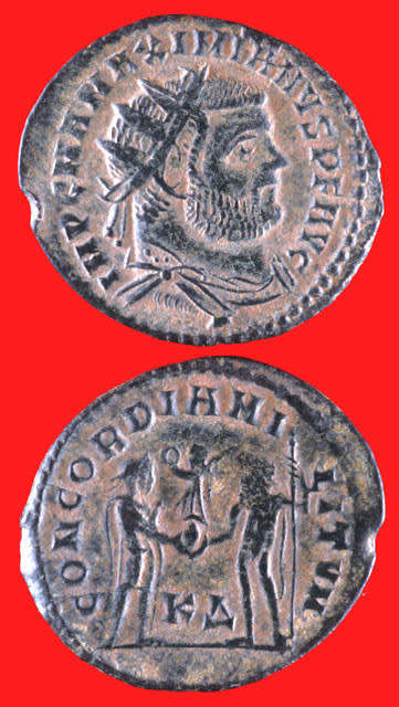 Bronze Radiate of Emperor Maximianus