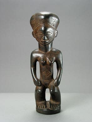 Chokwe Wooden Cisola Divination Sculpture