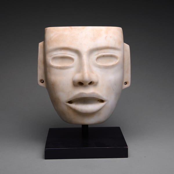 Teotihuacan White Stone Mask