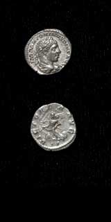 Silver Denarius of Emperor Elagabalus