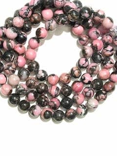 Rhodonite Bead Necklace
