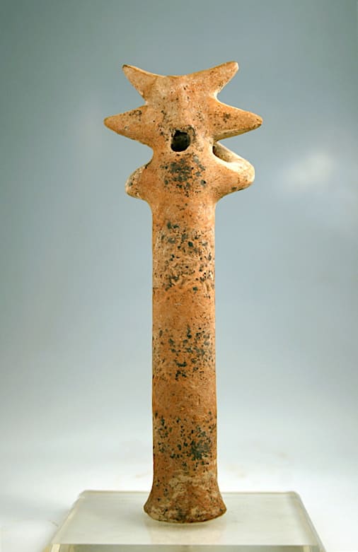 Nayarit Standing Figure Covering her Eyes