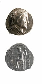 Macedonian Silver Tetradrachm of Alexander the Great