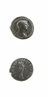 Silver Denarius of Emperor Trajan