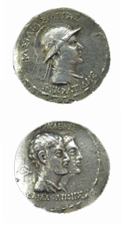 Bactrian Silver Tetradrachm of King Eukratides I