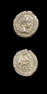 Silver Denarius of Emperor Caracalla
