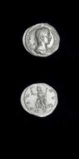Silver Denarius of Emperor Severus Alexander