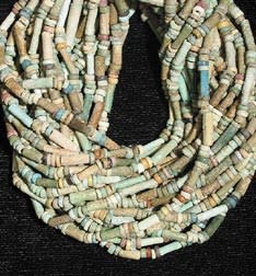 Egyptian Faience Bead Necklace