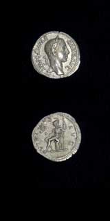 Silver Denarius of Emperor Severus Alexander