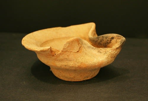 Early Israelite Terracotta Oil Lamp