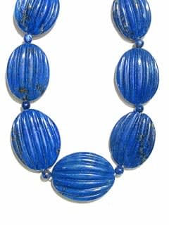 Lapis Lazuli Bead Necklace