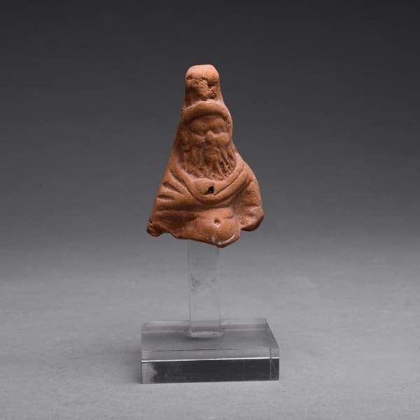 Greco-Roman Sculpture of a Bearded God